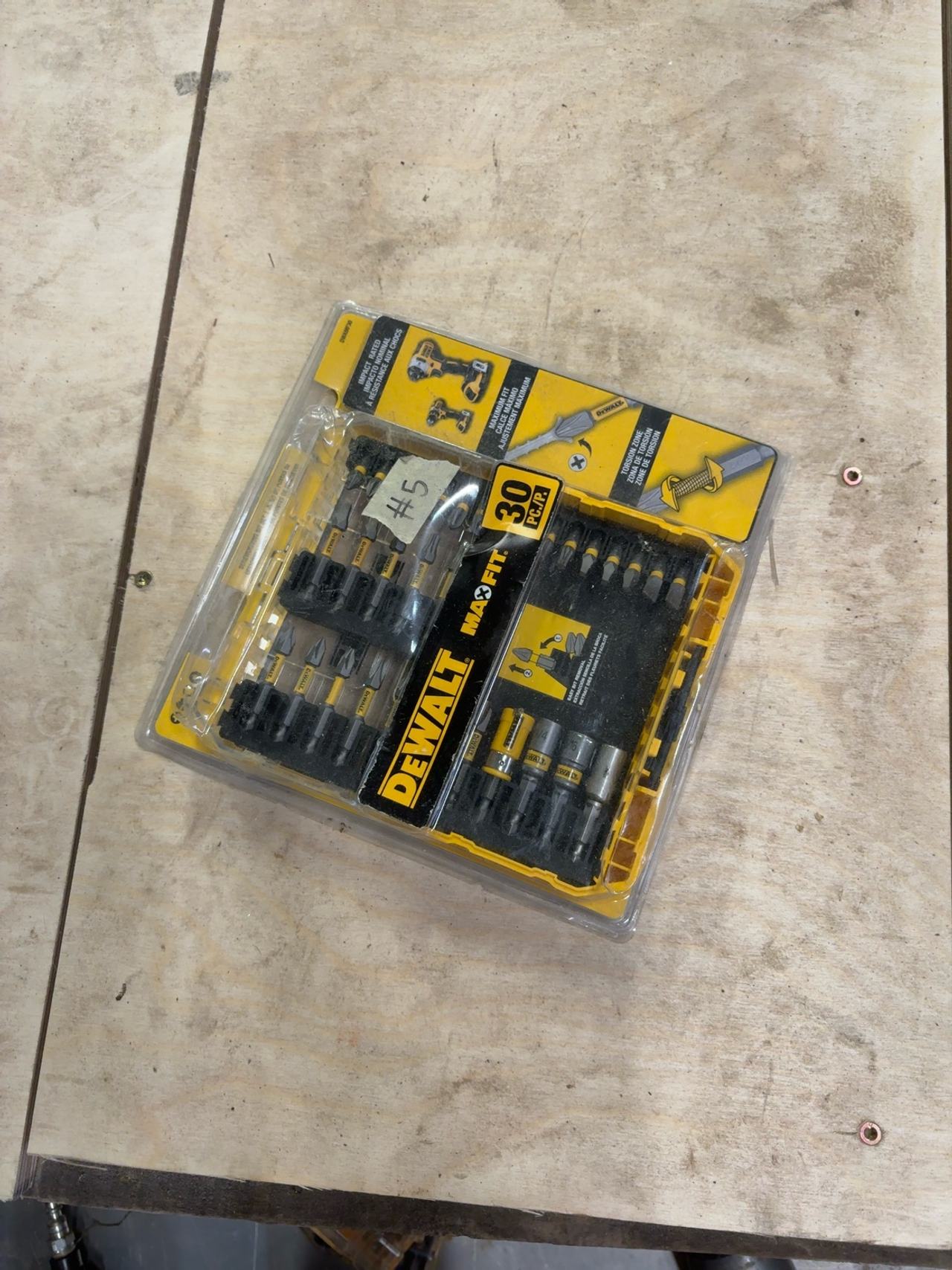 DeWalt MAXFIT 30-Piece Impact Screwdriving Bit Set