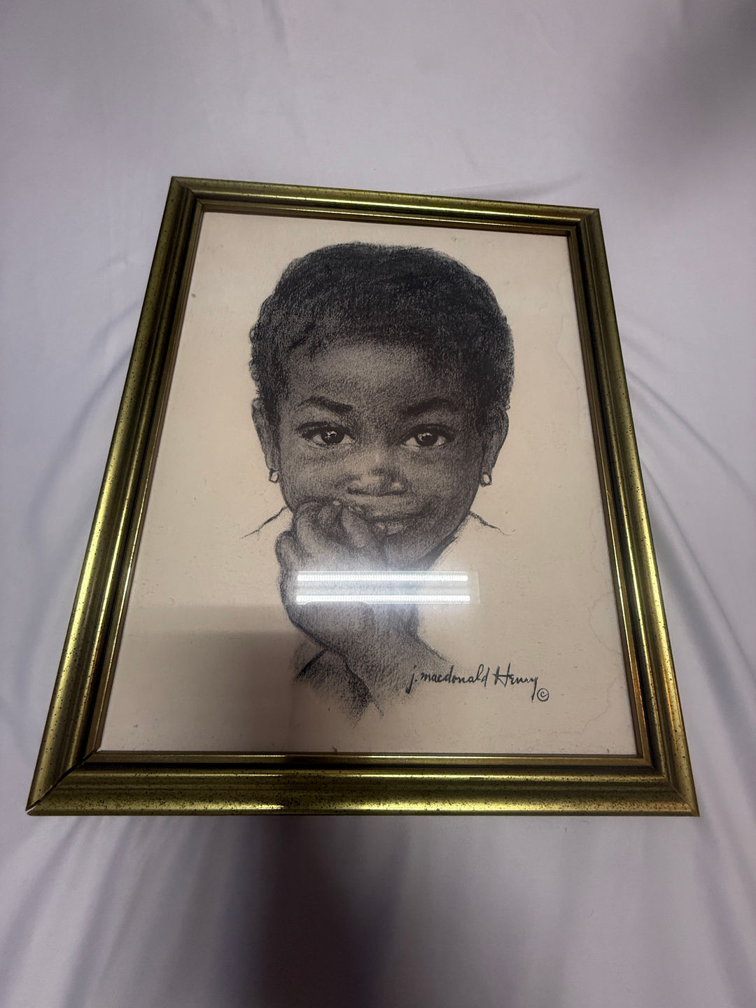 J. Macdonald Henry Framed Portrait Print