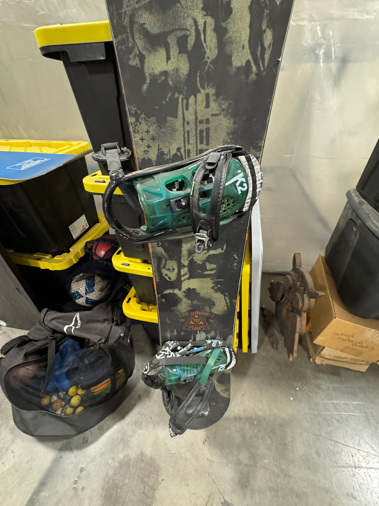 K2 Snowboard with Bindings