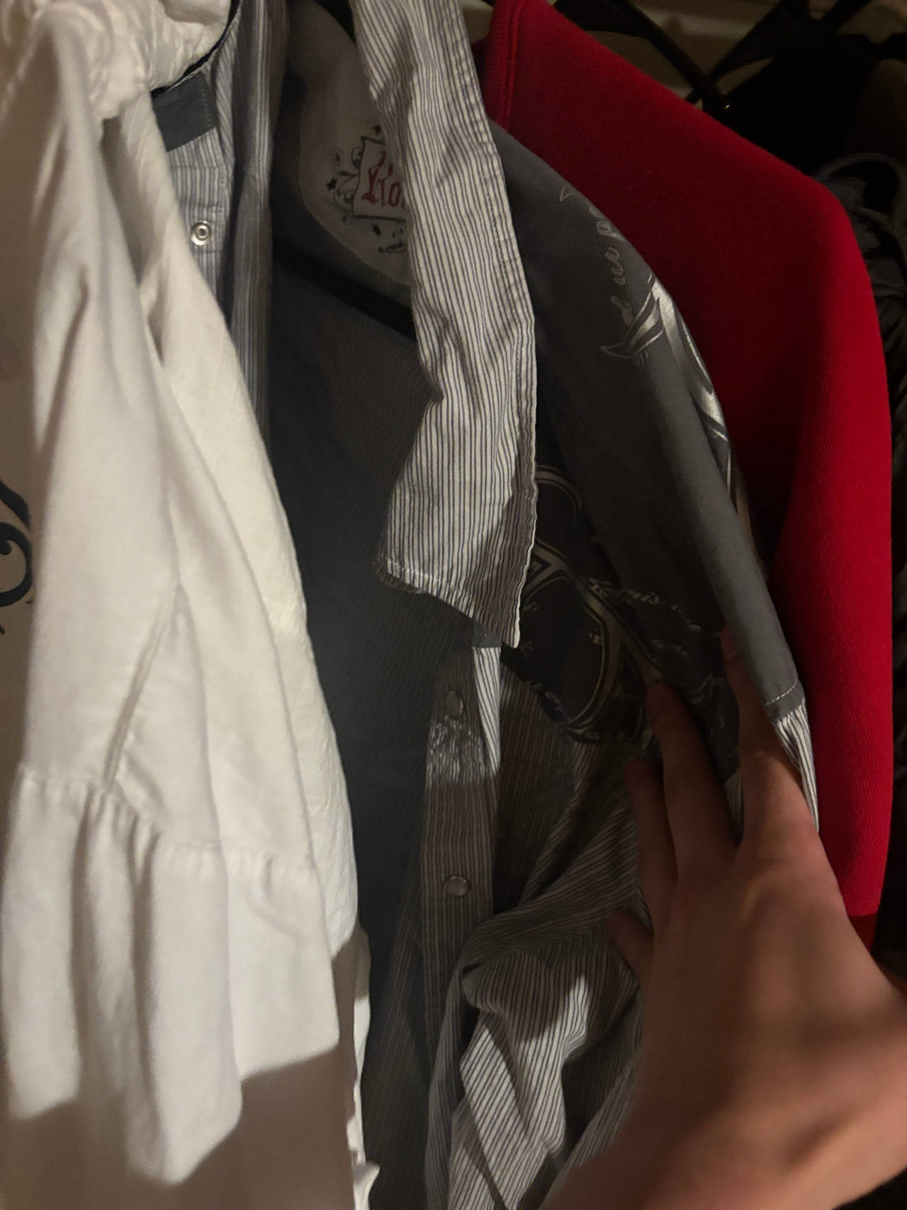 Men's Striped Button-Up Shirt