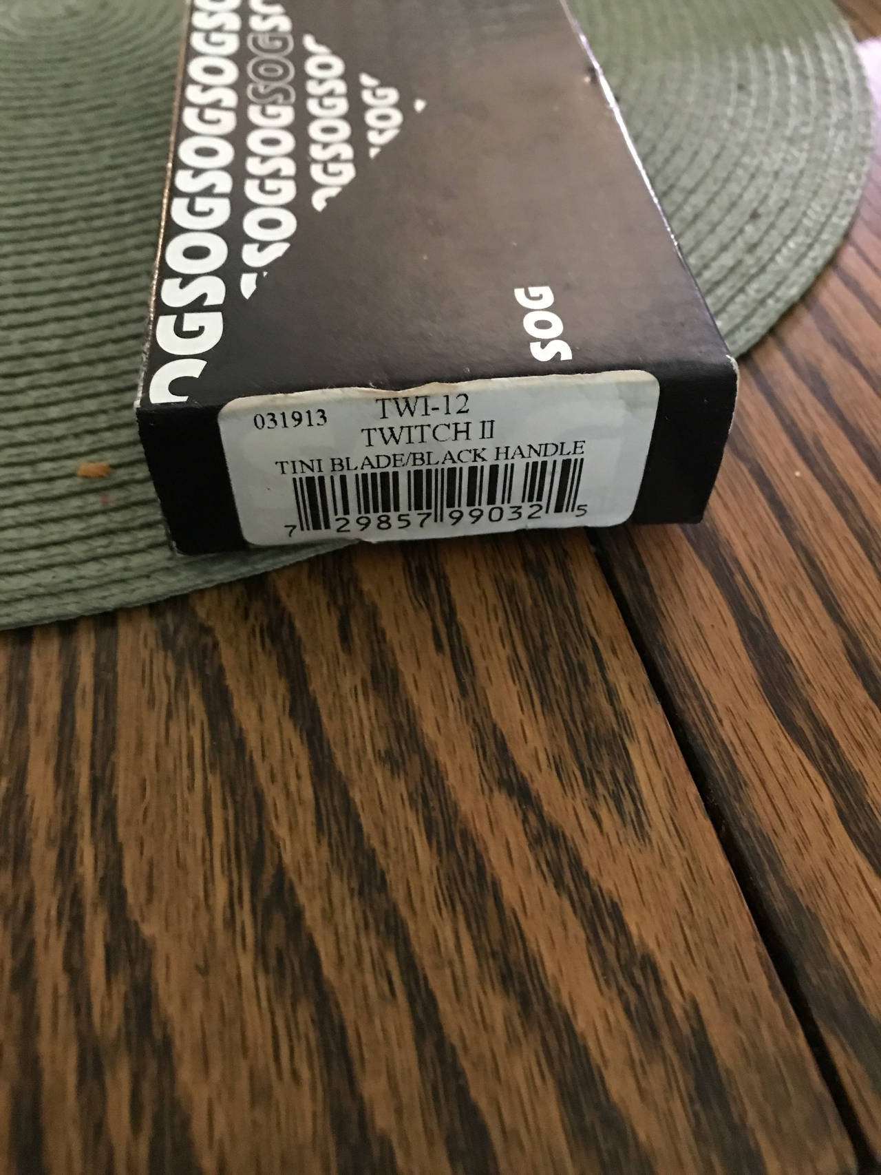 SOG Twitch II Folding Knife
