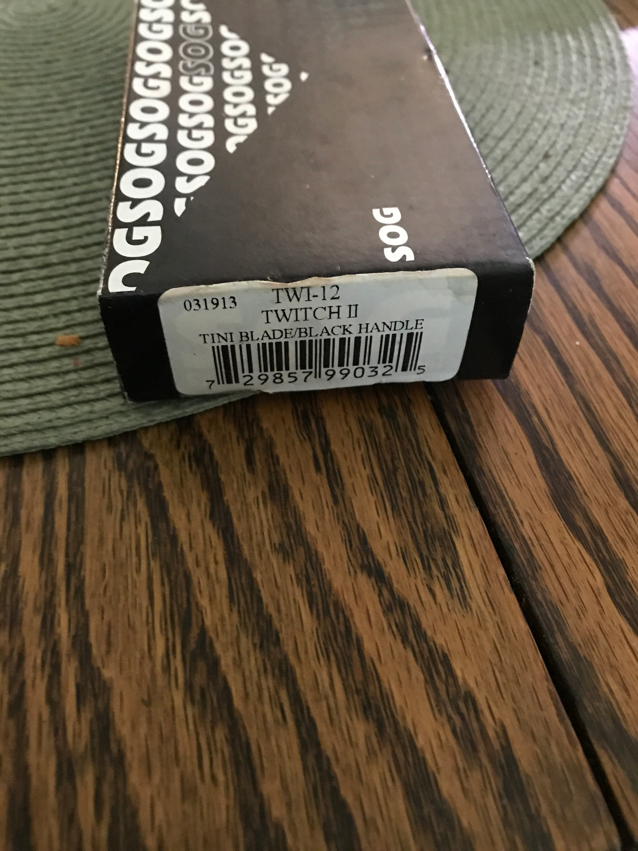SOG Twitch II Folding Knife