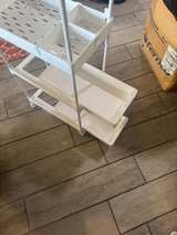 **MUST GO**
4-Tier Rolling Utility/Storage Cart White - Image 8