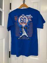New York Mets Jackie Robinson Blue T-Shirt NY Baseball Tee Large - Image 4