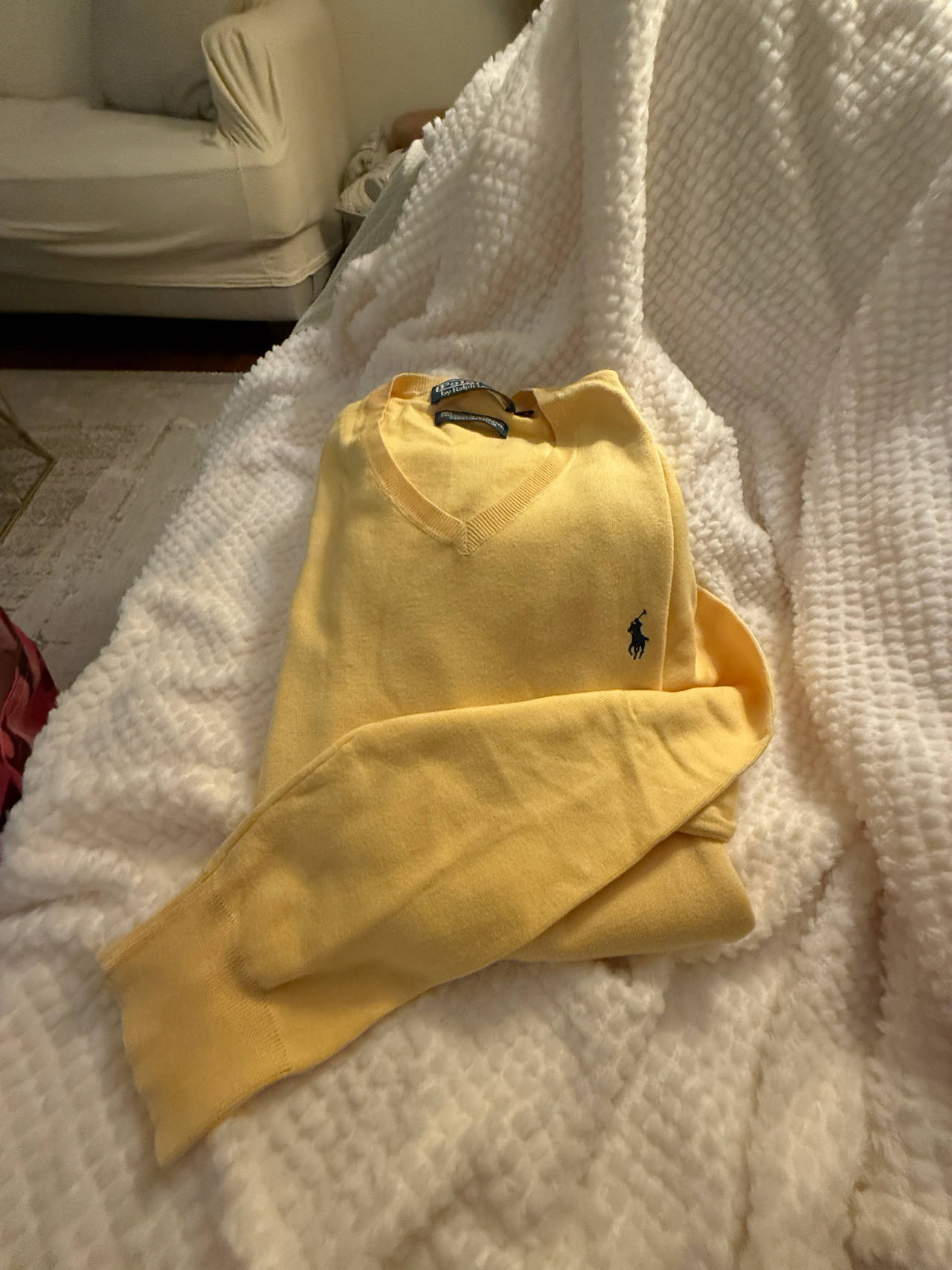 Polo Ralph Lauren V-Neck Sweater Large