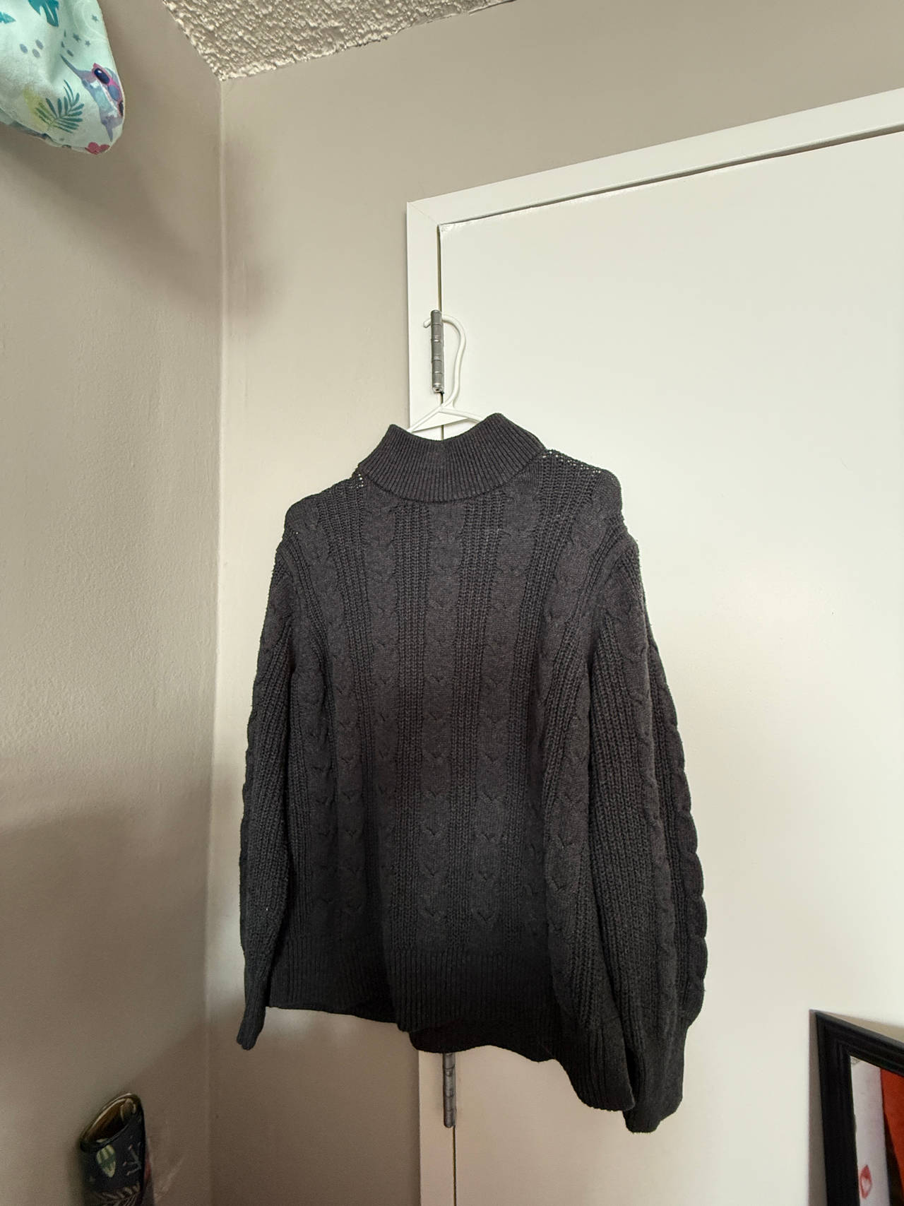 Cable Knit Turtleneck Sweater