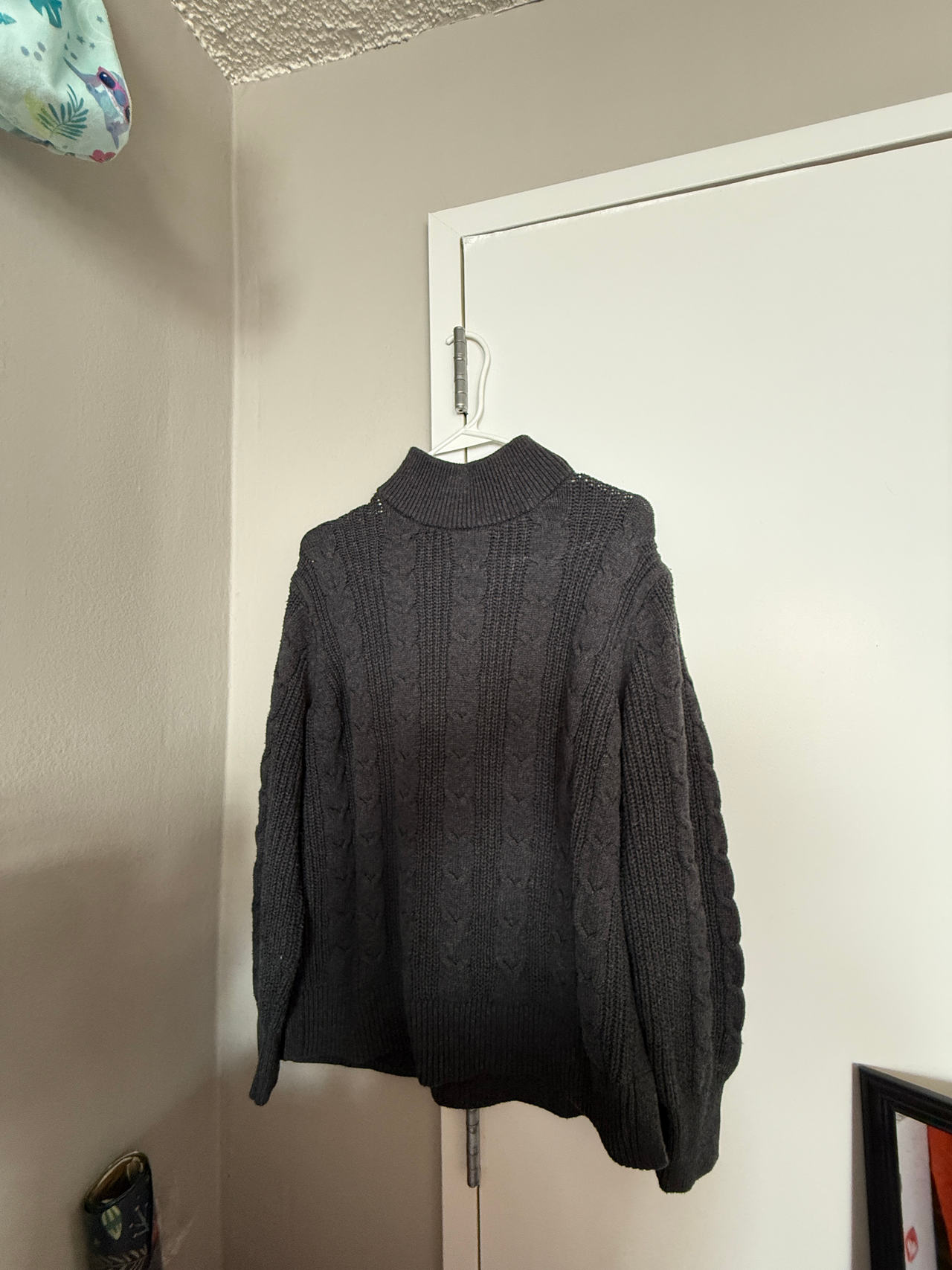 Cable Knit Turtleneck Sweater