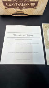 Knowles Gone With The Wind Bonnie & Rhett Collector Plate - Image 4