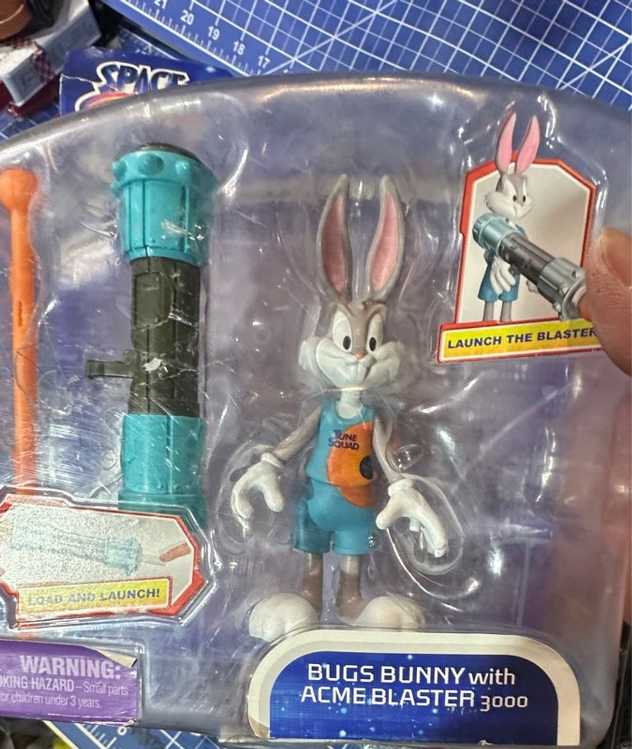 Space Jam: A New Legacy Bugs Bunny with ACME Blaster 3000 Action Figure