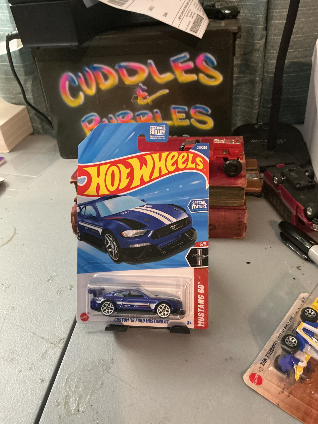 Hot Wheels Custom '18 Ford Mustang GT Mustang 60th Anniversary