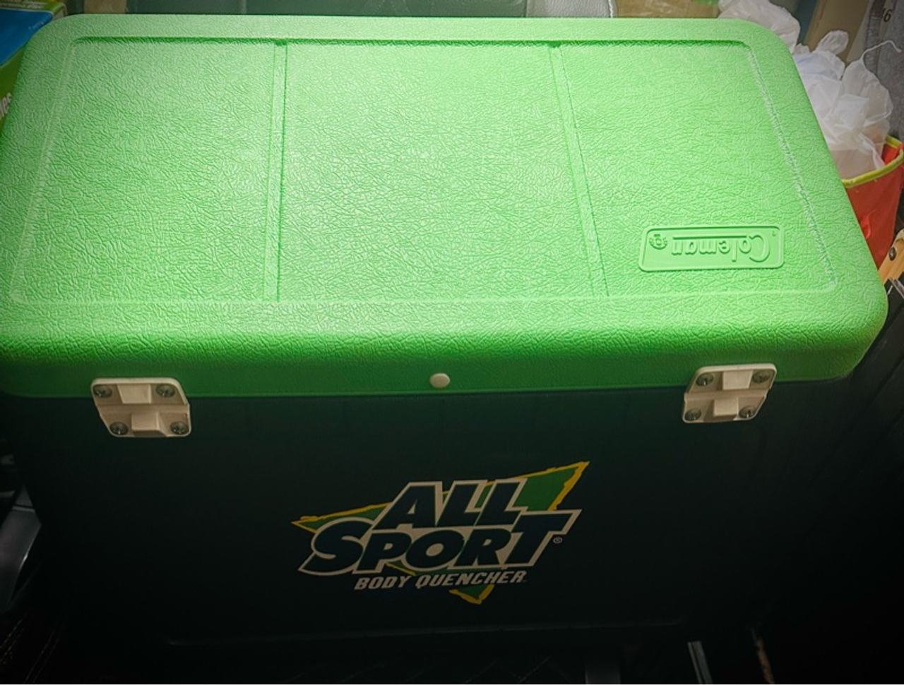 Vintage Coleman Polylite Cooler Light Green