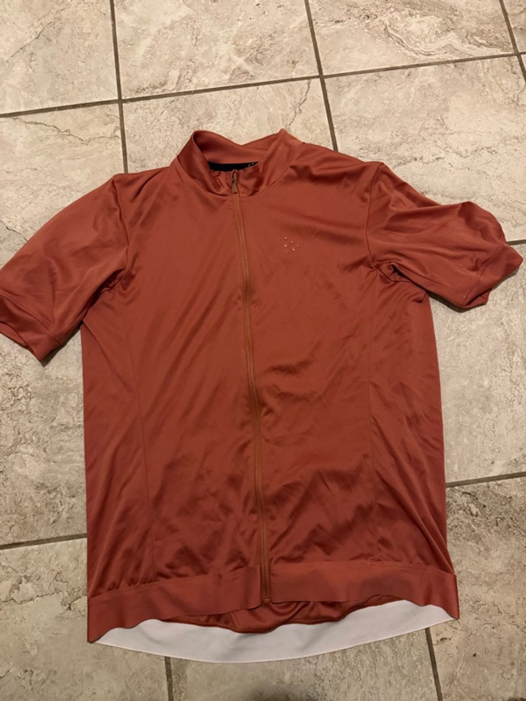 Craft Men's Cycling Jersey Rust Orange Medium