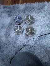 Mercedes-Benz Wheel Center Caps - Image 1