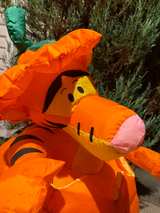 Gemmy Disney Inflatable Tigger Pumpkin 4ft HEAD DOES NOT STAY UP  - Image 3