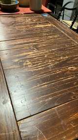 Rustic Solid Pine Dining Table - Image 5
