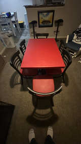 Rectangular Dining Table with Chairs - Image 4
