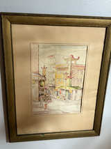 Edward Jung Watercolor Painting 1934 - Image 1