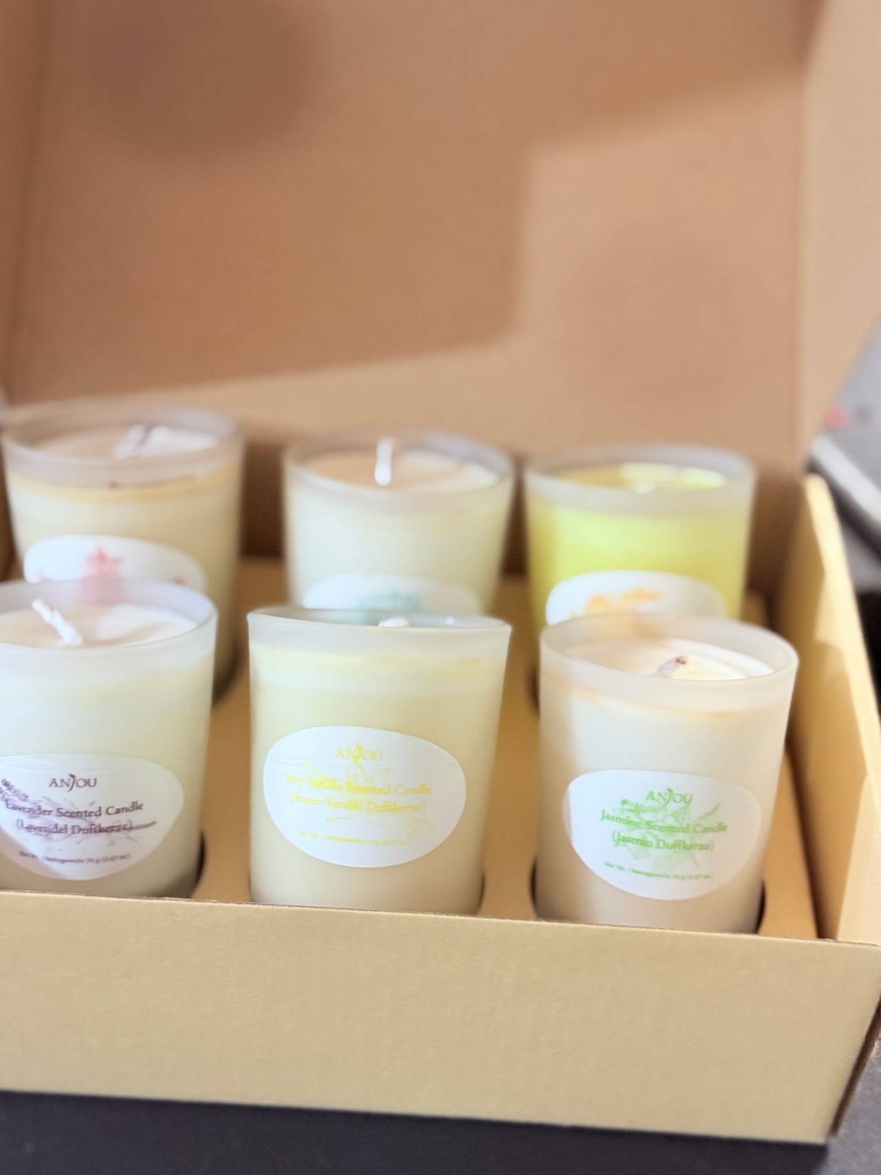 Anjou Scented Candles Gift Set