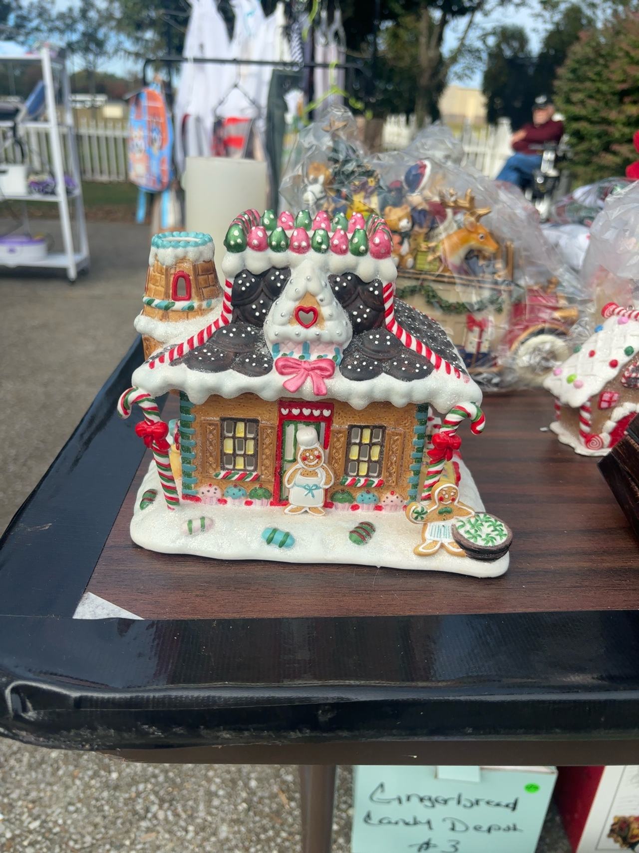 PartyLite Gingerbread House Candle Holder