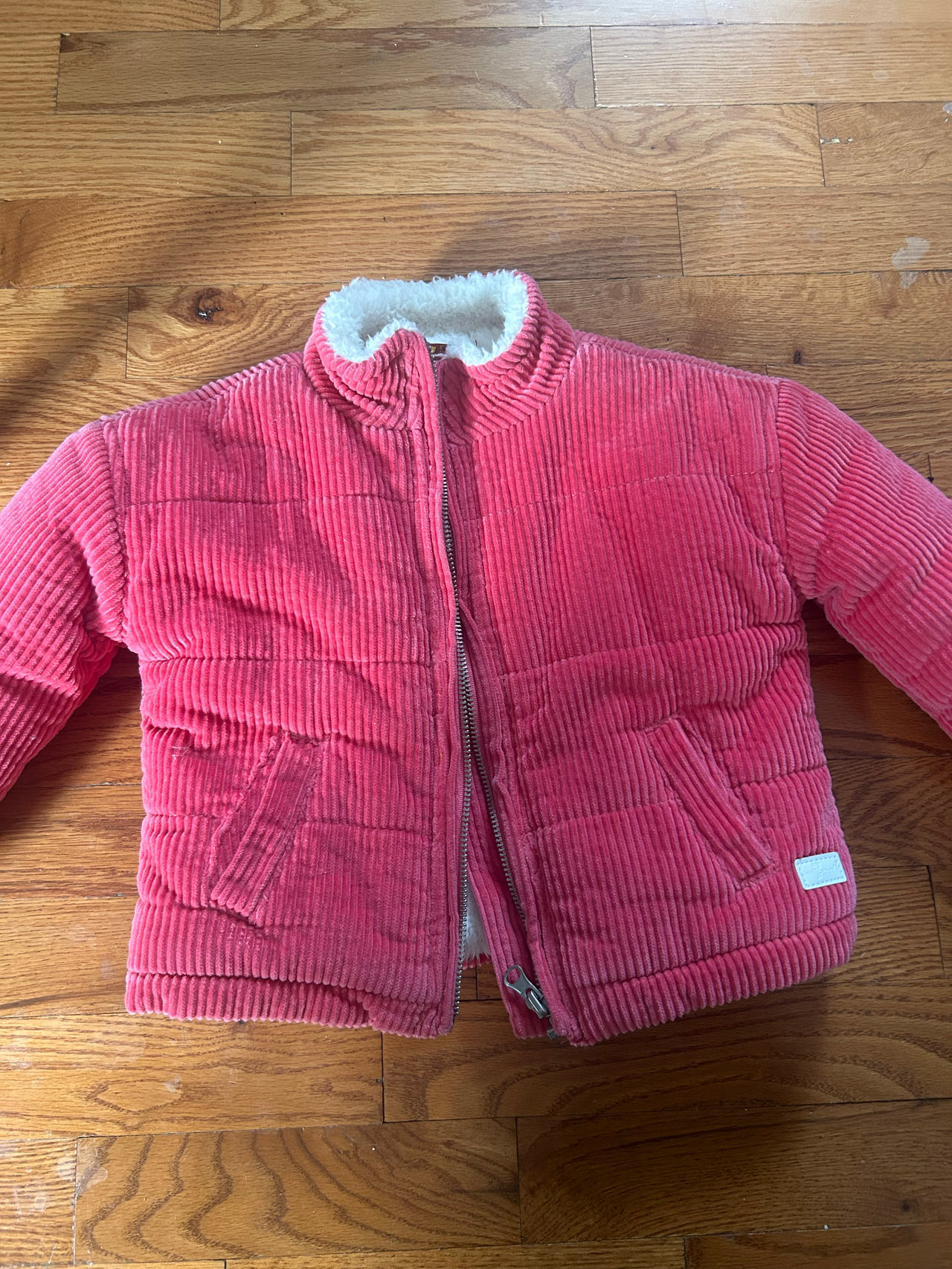 7 For All Mankind Kids Corduroy Puffer Jacket