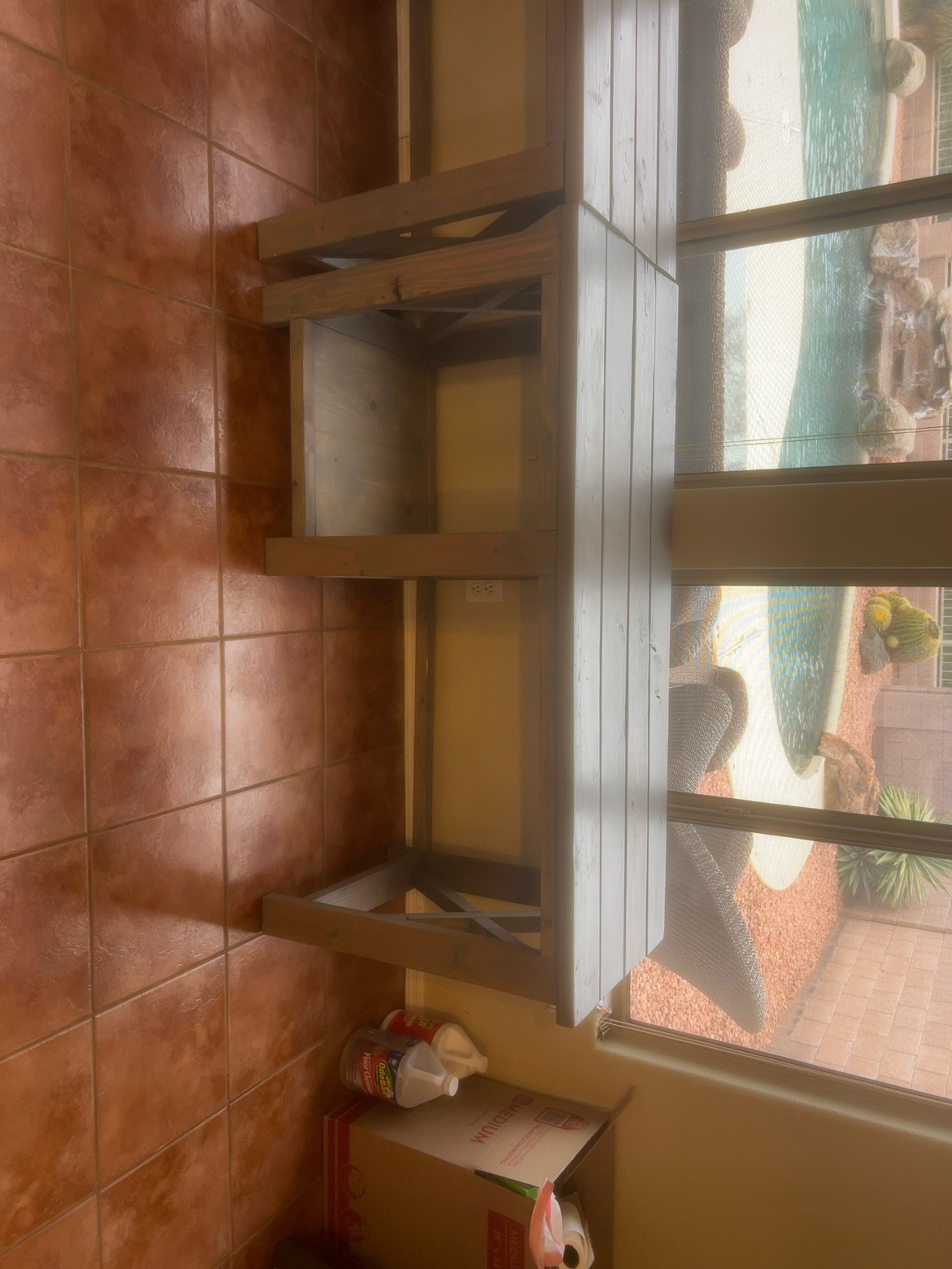 Aspenhome Reeds Farm 3-Piece Weathered Grey Console Bar Table