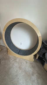 HNCXHX Cat Exercise Wheel with Carpeted Treadmill - Image 2