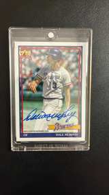 2023 Topps Archives Dale Murphy Autograph 1989 Design - Image 8