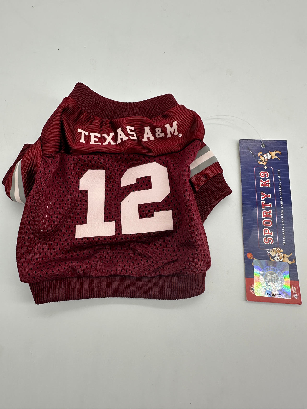 Texas A&M Dog Jersey size XXS
