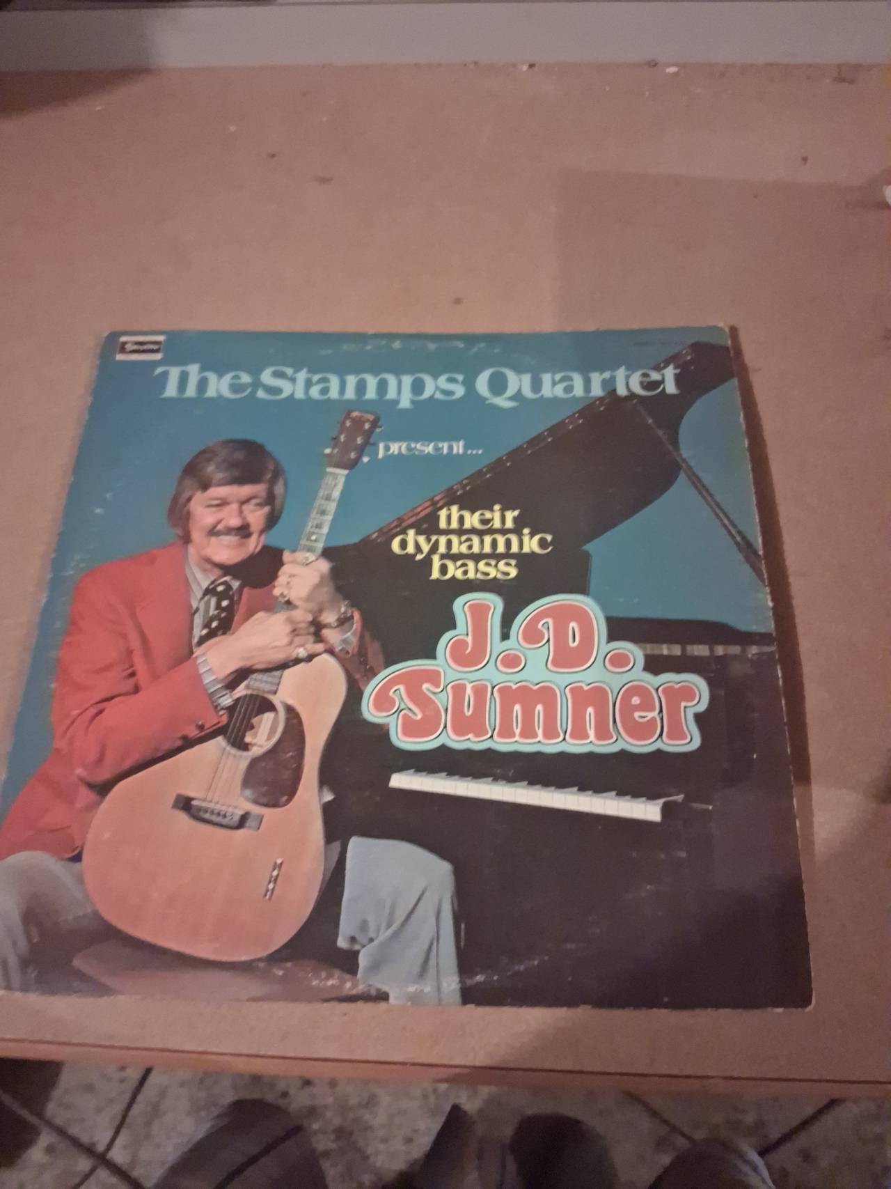 The Stamps Quartet Present... Their Dynamic Bass J.D. Sumner Vinyl LP
