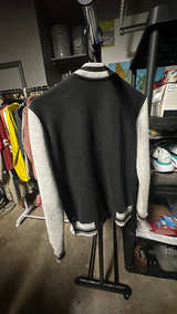 Fabletics Varsity Jacket Black/White Size XS - Image 3