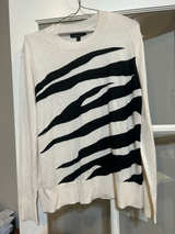 Banana Republic Zebra Print Sweater - Image 1