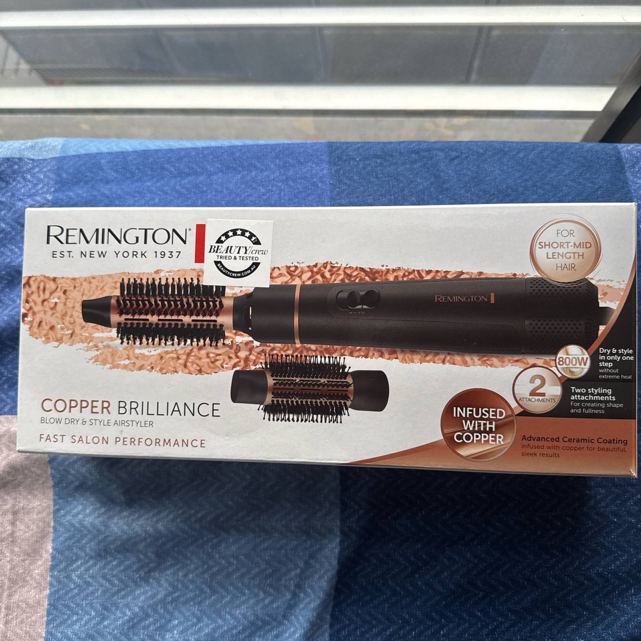 Remington Copper Brilliance Blow Dry & Style Airstyler