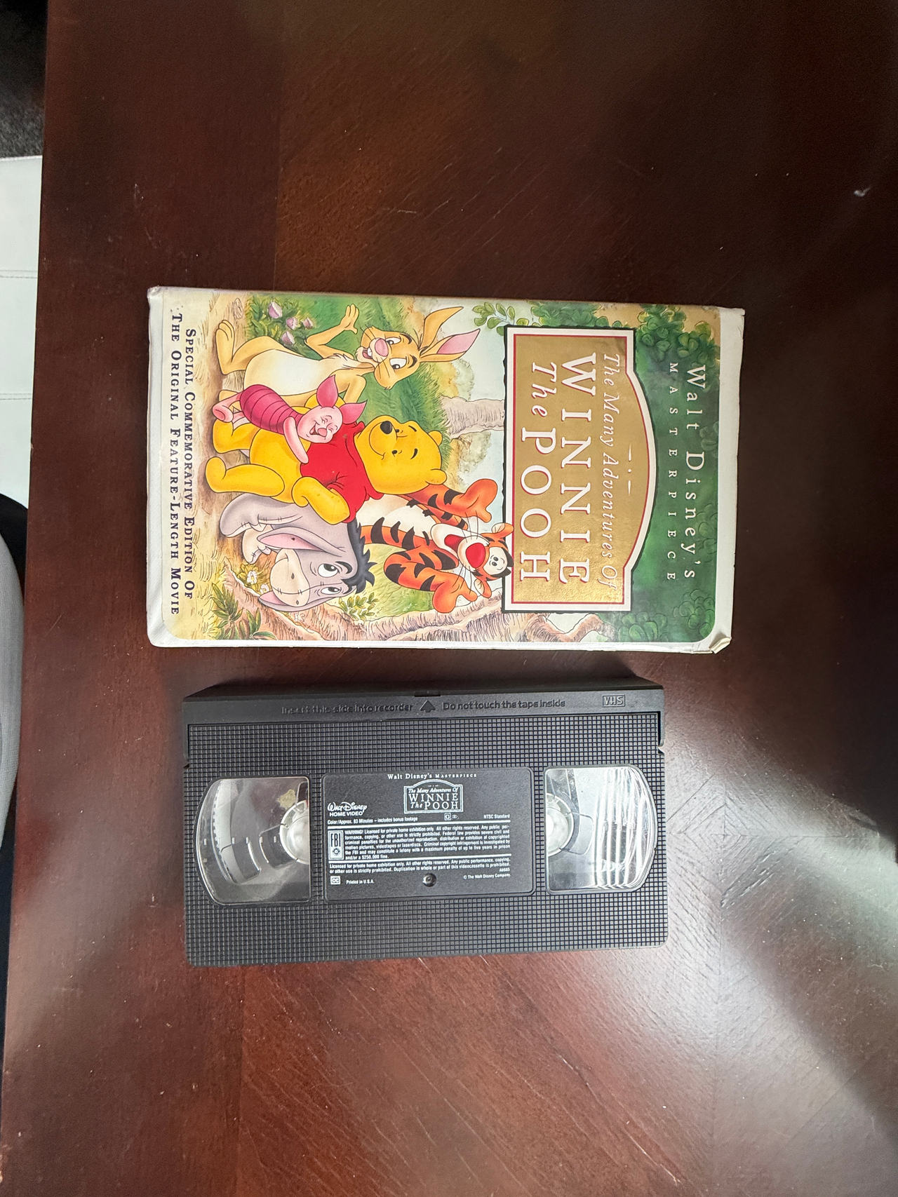 The Many Adventures of Winnie the Pooh VHS