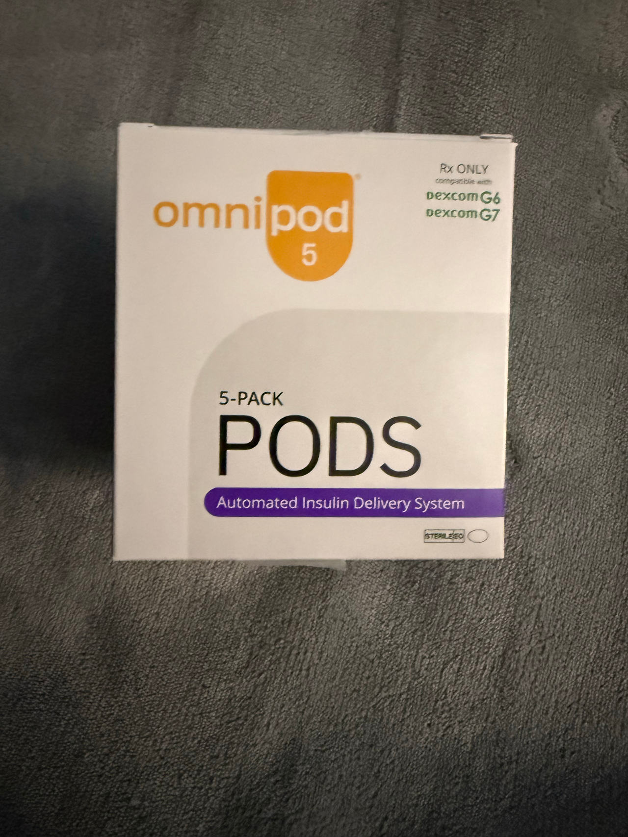 Omnipod 5 Automated Insulin Delivery System Pods (5-Pack)