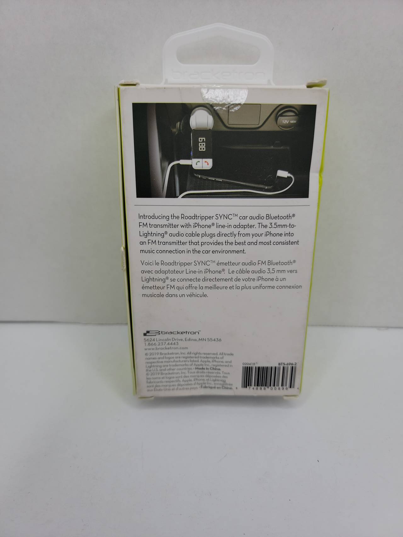 Bracketron Roadtripper SYNC Car Audio Bluetooth FM Transmitter