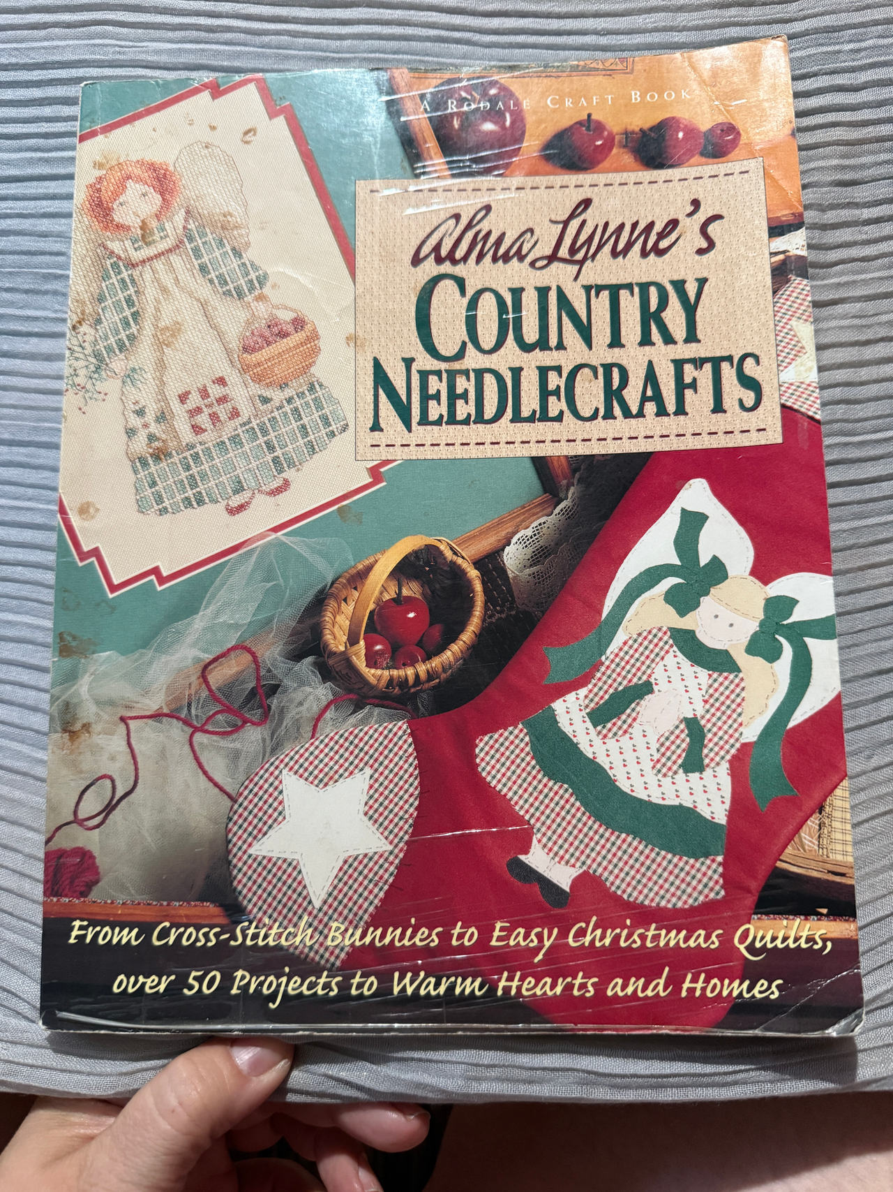 Signed Alma Lynne's Country Needlecrafts: From Cross-Stitch Bunnies to Easy Chri