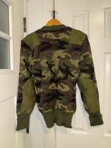 L.L Bean Vintage 100% Pure New Wool Camo Sweater XLG X-LARGE LL Bean  - Image 3