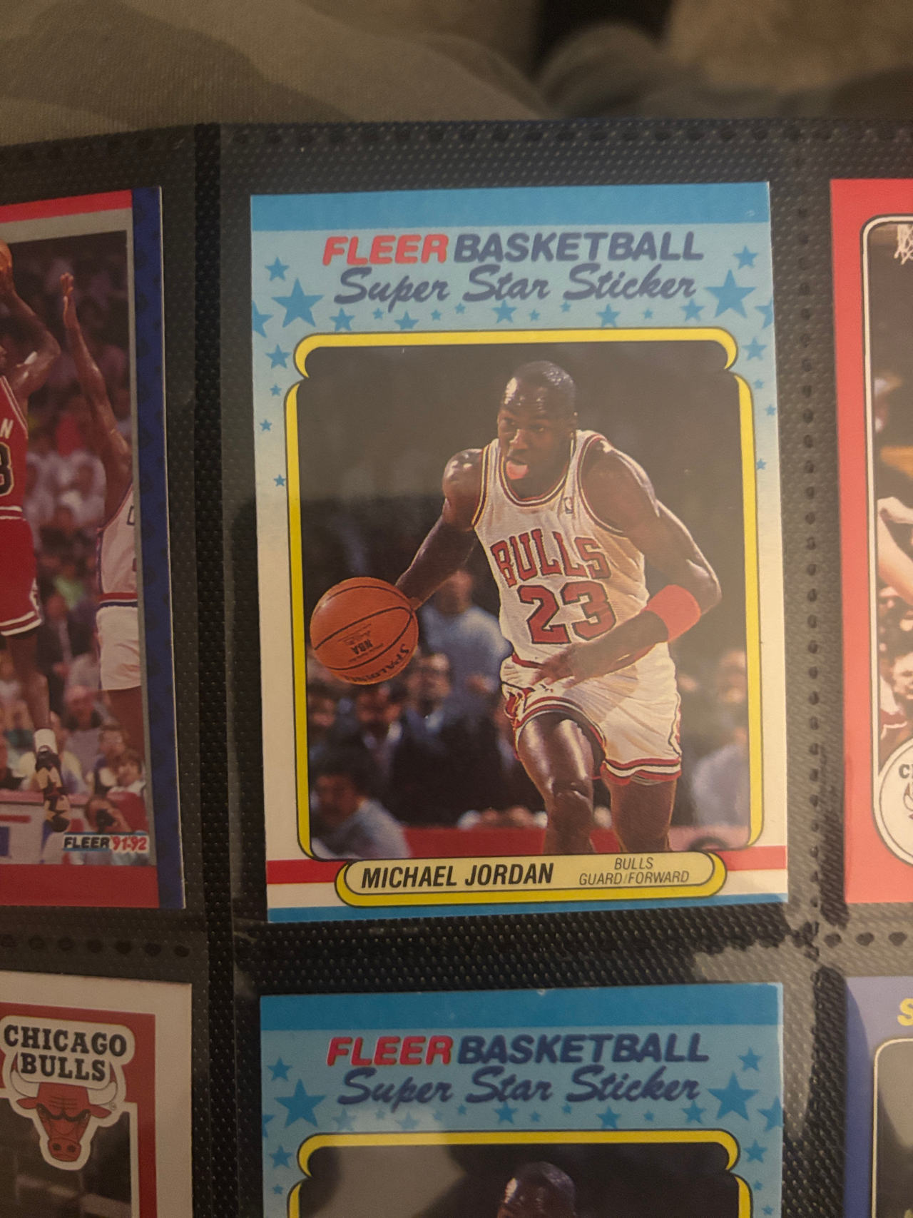 1988 Fleer Michael Jordan Sticker #7
