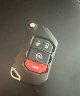 Jeep Wrangler/Gladiator 4-Button Flip Key Fob - Image 1