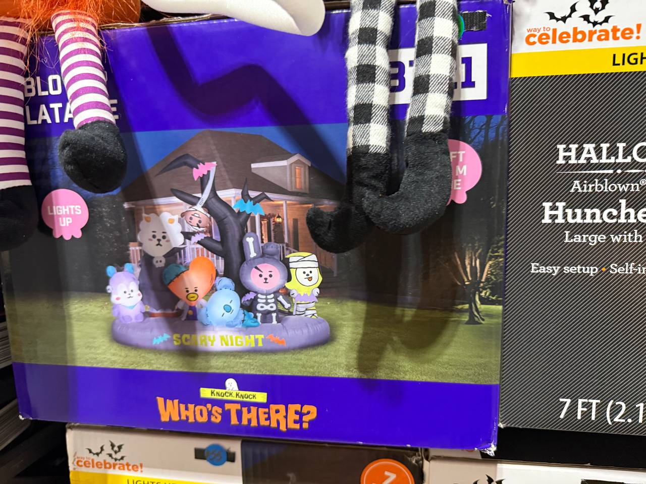 BT21 Halloween Inflatable Decoration