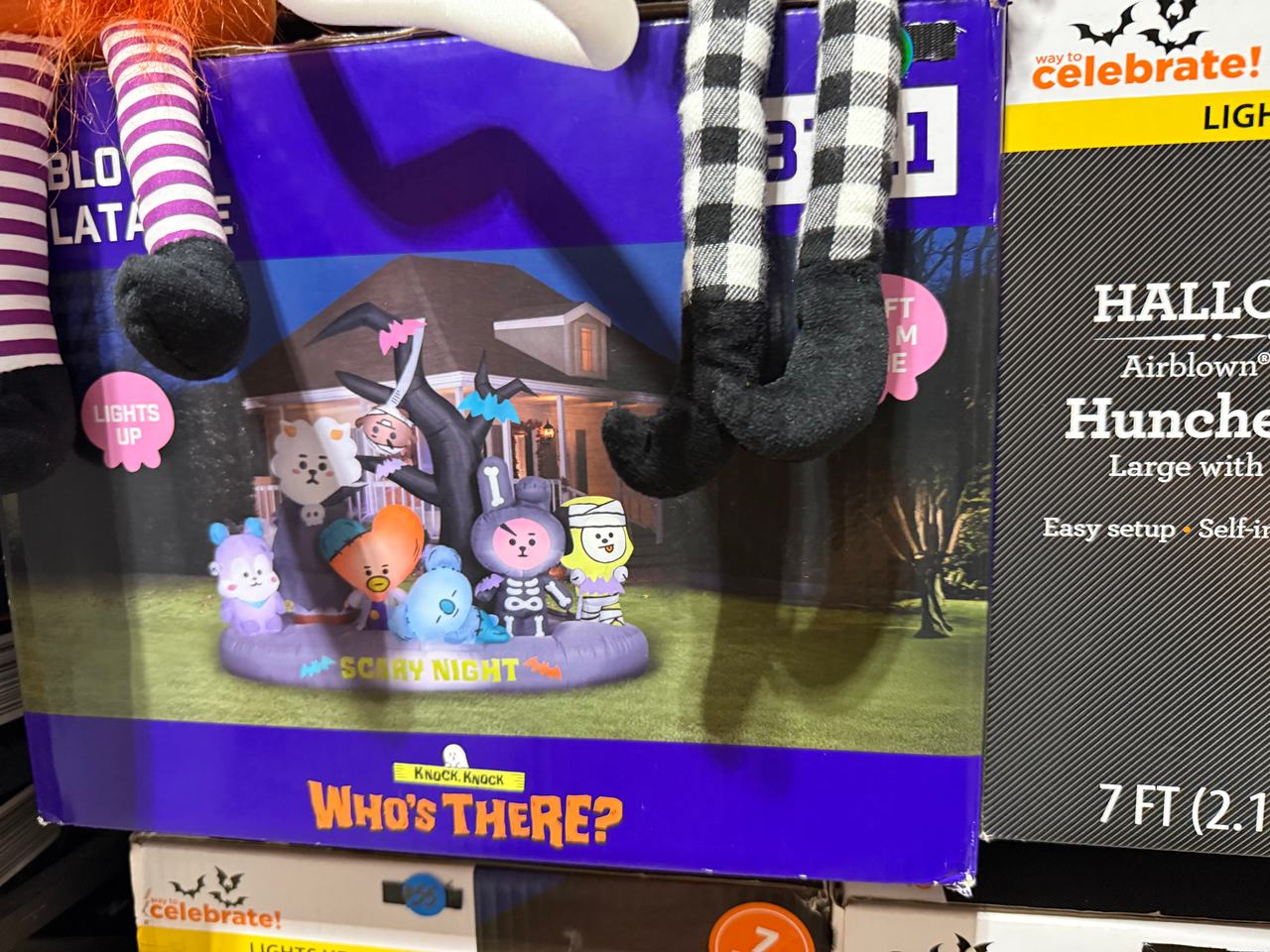 BT21 Halloween Inflatable Decoration