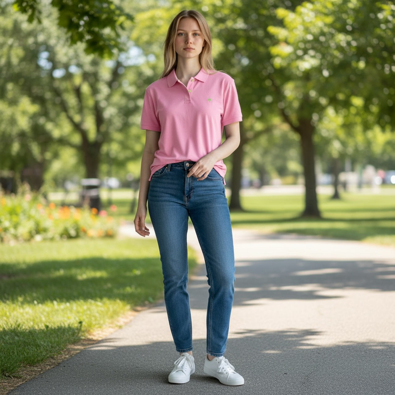 Polo Ralph Lauren Women's Short Sleeve Polo Shirt