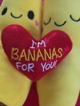 Way To Celebrate! Valentine's Day Banana Plush Duo - Image 3
