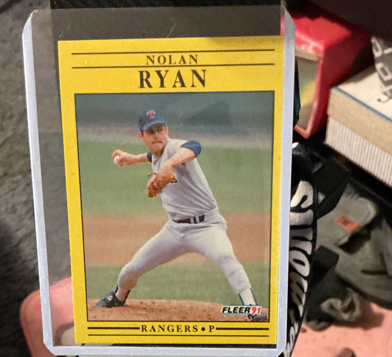 1991 Fleer Nolan Ryan #250 Baseball Card