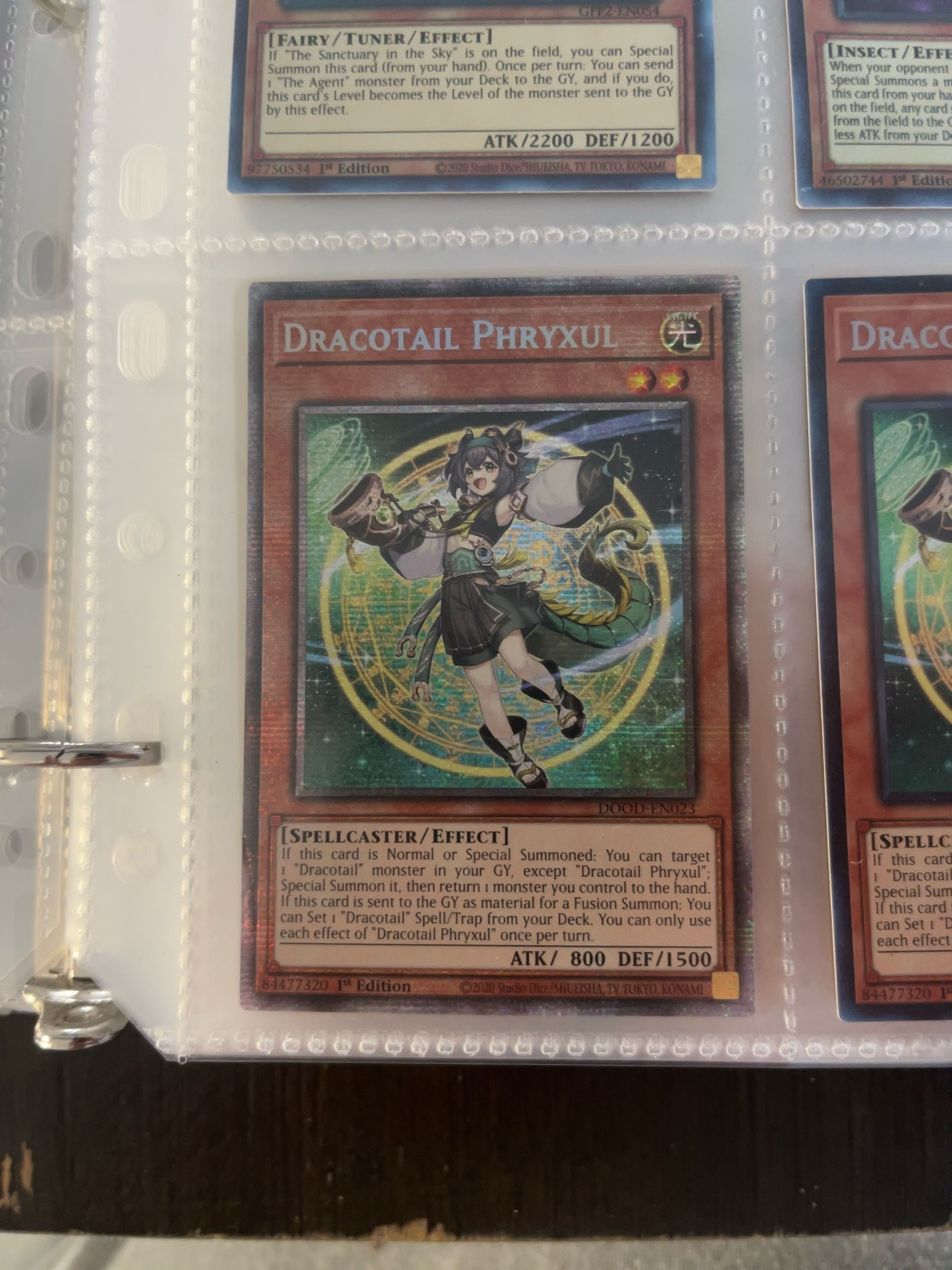 Yu-Gi-Oh! Dracotail Phryxul Starlight Rare