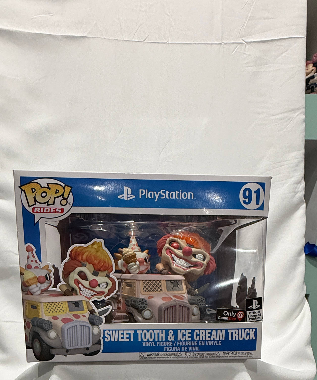 Funko Pop! Rides: Twisted Metal - Sweet Tooth & Ice Cream Truck GameStop Exclusive #91