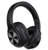 TuneFlux Wireless Bluetooth Headphones Over Ear Bluetooth 5.3 Headsets Black - Image 1
