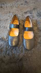 Earth Black Leather Laser Cut Mary Jane Flats - Image 2