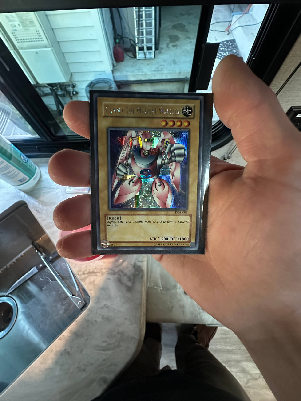 Yu-Gi-Oh! Card - Gamma The Magnet Warrior