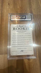 2023 Leaf Rookie Achievements Brock Purdy #RA09 SGS 10 - Image 2